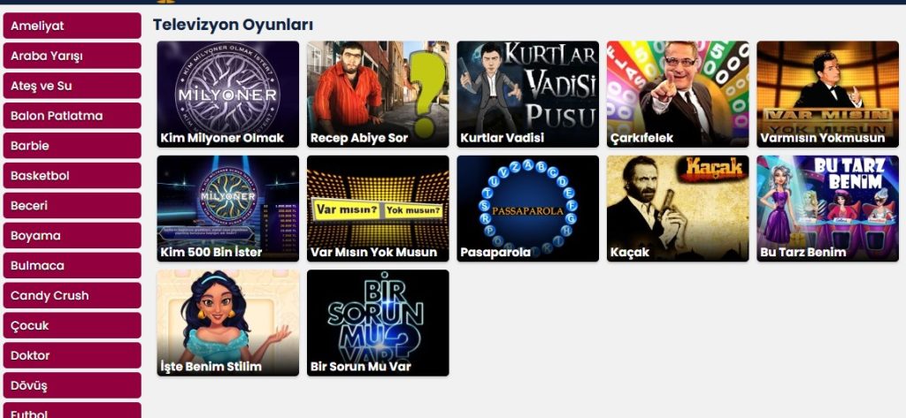 Amgbahis TV Games Bölümü İncelemesi